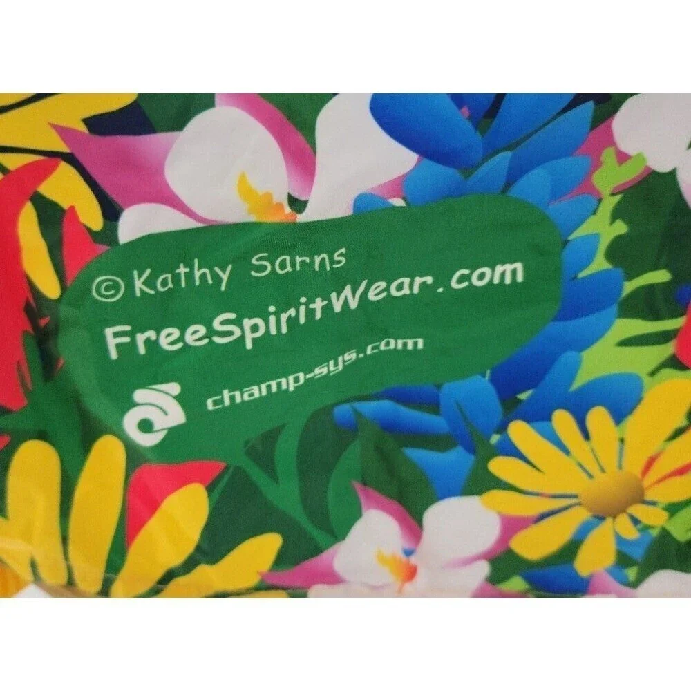 Free Spirit Wear Awesome Wind Jacket/Vest Kathy Sarns Artwork Biking - Picture 4 of 8